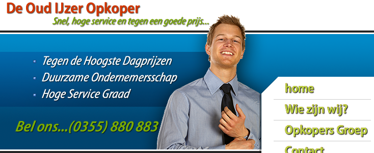 Opkoper, opkopers en Opkopen van RVS, Oud IJzer en metaal